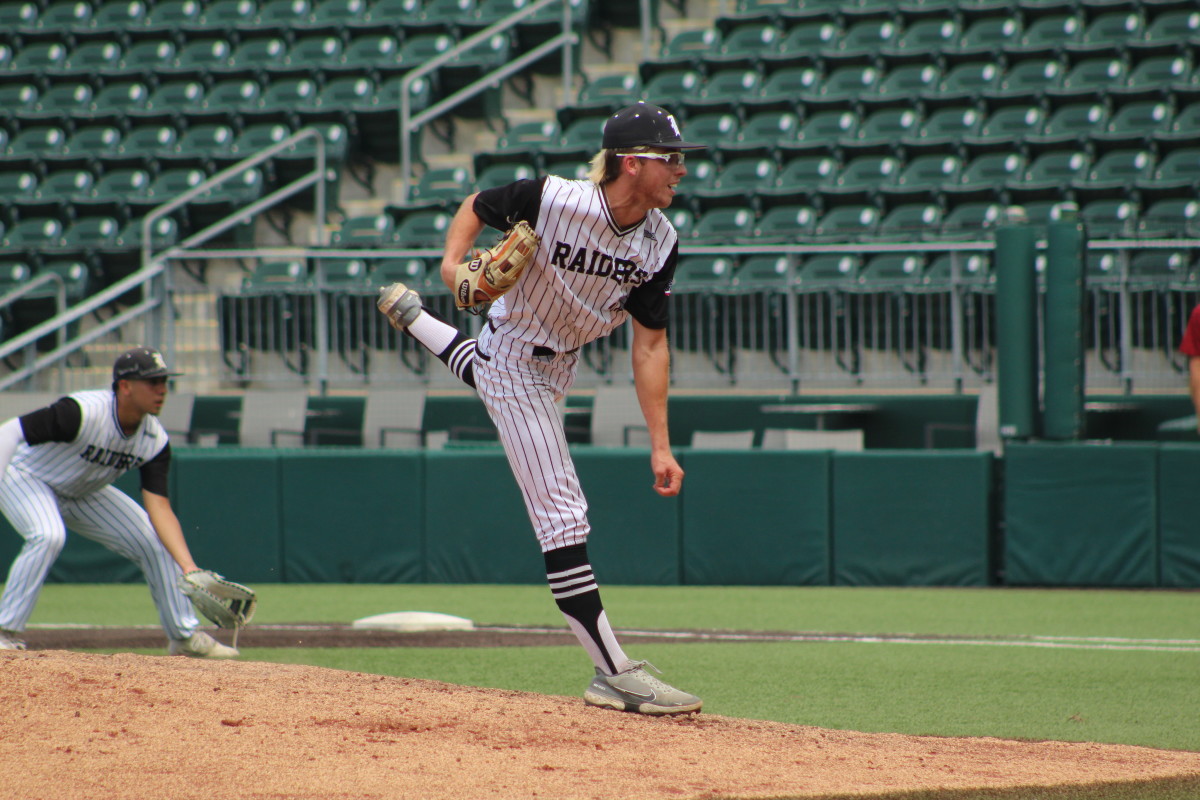 Texarkana Liberty-Eylau Canyon Randall 4A UIL state semifinals Texas baseball playoffs 060723 Andrew McCulloch 510